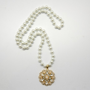 巴洛克珍珠混钻项链 FEOAS14001